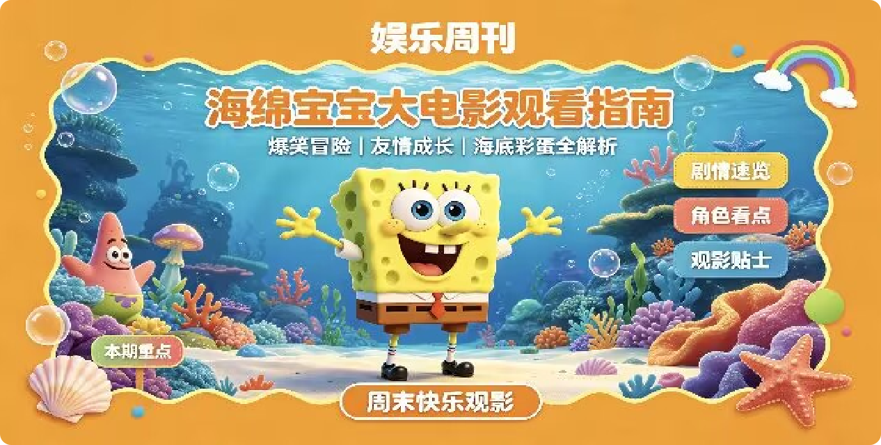 海绵宝宝大电影观看指南